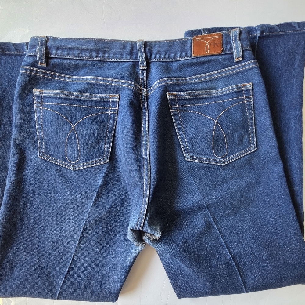 Classic Calvin Klein Blue Women's Jeans - Picture 4 of 9